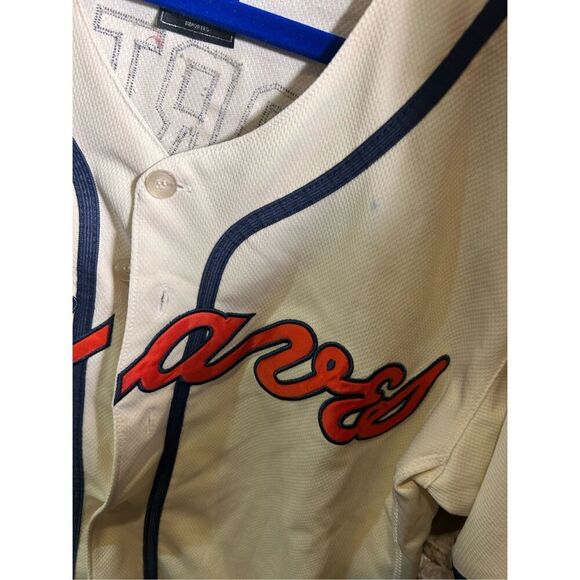 Y2K Awesome Nike Charlie Morton Atlanta Braves Embroidered Jersey Size 40 - Picture 9 of 13